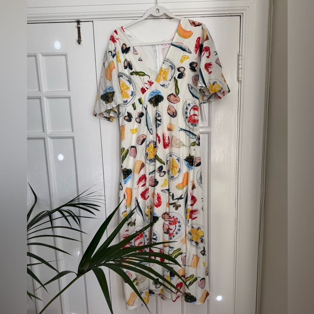 Lisa Says Gah Grace Tapas Print Dress